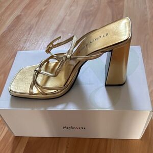 Studio Roma Gold Sandles
